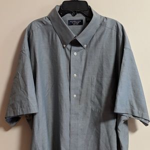 Mens short sleeve dress shirt
